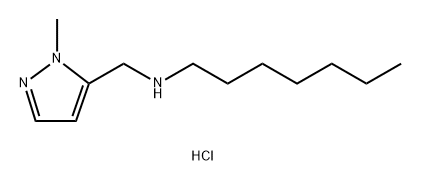 heptyl[(1-methyl-1H-pyrazol-5-yl)methyl]amine,1856024-89-9,结构式
