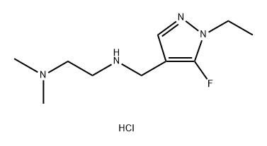 N'-[(1-ethyl-5-fluoro-1H-pyrazol-4-yl)methyl]-N,N-dimethylethane-1,2-diamine|