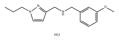 1856037-31-4 1-(3-methoxyphenyl)-N-[(1-propyl-1H-pyrazol-3-yl)methyl]methanamine
