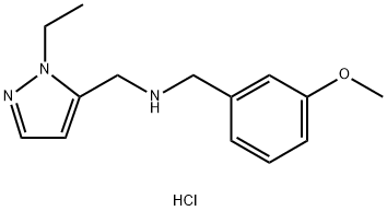 1856041-70-7 1-(1-ethyl-1H-pyrazol-5-yl)-N-(3-methoxybenzyl)methanamine