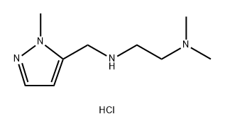 N,N-dimethyl-N'-[(1-methyl-1H-pyrazol-5-yl)methyl]ethane-1,2-diamine|