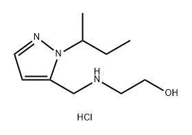 2-{[(1-sec-butyl-1H-pyrazol-5-yl)methyl]amino}ethanol|