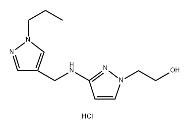 1856051-11-0 2-(3-{[(1-propyl-1H-pyrazol-4-yl)methyl]amino}-1H-pyrazol-1-yl)ethanol