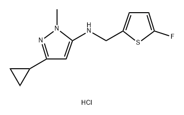 1856052-12-4 3-cyclopropyl-N-[(5-fluoro-2-thienyl)methyl]-1-methyl-1H-pyrazol-5-amine