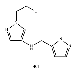 1856057-38-9 2-(4-{[(1-methyl-1H-pyrazol-5-yl)methyl]amino}-1H-pyrazol-1-yl)ethanol