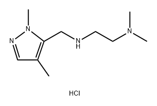 N'-[(1,4-dimethyl-1H-pyrazol-5-yl)methyl]-N,N-dimethylethane-1,2-diamine Structure