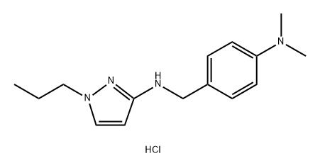 N-[4-(dimethylamino)benzyl]-1-propyl-1H-pyrazol-3-amine Structure