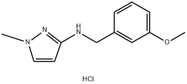 1856073-06-7 N-(3-甲氧基苄基)-1-甲基-1H-吡唑-3-胺盐酸盐