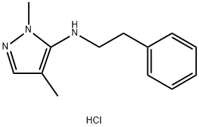 1,4-dimethyl-N-(2-phenylethyl)-1H-pyrazol-5-amine Structure