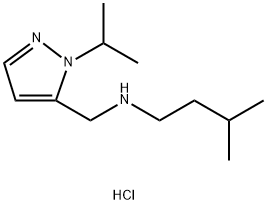 (1-isopropyl-1H-pyrazol-5-yl)methyl](3-methylbutyl)amine,1856085-77-2,结构式