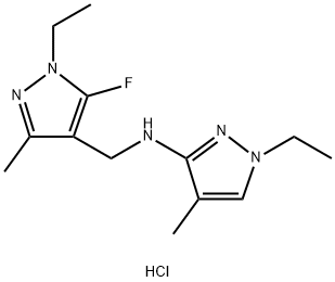 1856089-87-6 1-ethyl-N-[(1-ethyl-5-fluoro-3-methyl-1H-pyrazol-4-yl)methyl]-4-methyl-1H-pyrazol-3-amine