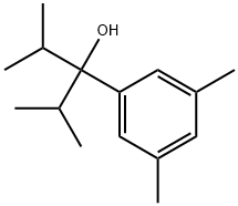 3,5-Dimethyl-α,α-bis(1-methylethyl)benzenemethanol Structure