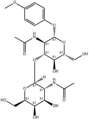 LACDINAC(I) MP GLYCOSIDE|4-甲氧苯基-3-O-(2-乙酰氨基-2脱氧-Β-D-吡喃半乳糖酰基)-2-乙酰氨基-2-脱氧-Β-D-吡喃葡萄糖苷