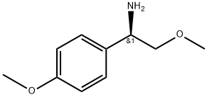 (1R)-2-methoxy-1-(4-methoxyphenyl)ethan-1-amine,186029-06-1,结构式