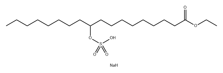 Ethyl oleate, sulfonated 结构式