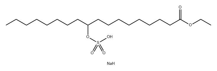 Ethyl oleate, sulfonated,186041-50-9,结构式