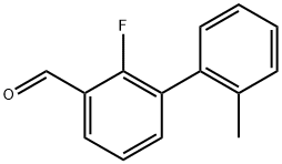 2-fluoro-2'-methyl-[1,1'-biphenyl]-3-carbaldehyde Structure