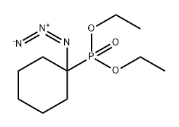 Phosphonic acid, (1-azidocyclohexyl)-, diethyl ester (9CI)