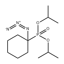 Phosphonic acid, (1-azidocyclohexyl)-, bis(1-methylethyl) ester (9CI) Struktur