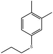(3,4-dimethylphenyl)(propyl)sulfane,1862977-20-5,结构式