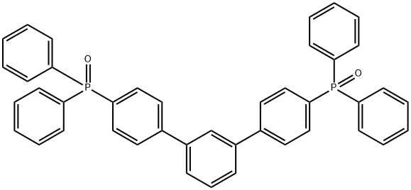 Phosphine oxide, 1,1'-[1,1':3',1''-terphenyl]-4,4''-diylbis[1,1-diphenyl- Struktur