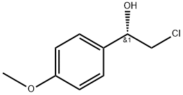 Benzenemethanol, α-(chloromethyl)-4-methoxy-, (αS)- Structure