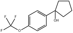 1-(4-(trifluoromethoxy)phenyl)cyclopentanol|