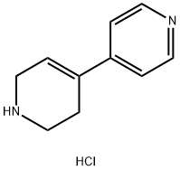 4,4′-Bipyridine, 1,2,3,6-tetrahydro-, hydrochloride (1:2) Structure