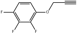 1,2,3-Trifluoro-4-(2-propyn-1-yloxy)benzene Structure