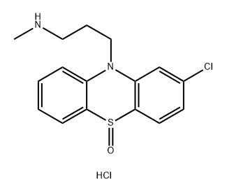 Norchlorpromazine Sulfoxide HCl 化学構造式