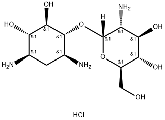 Paromamine trihydrochloride Structure