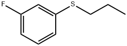 (3-fluorophenyl)(propyl)sulfane,1869751-15-4,结构式