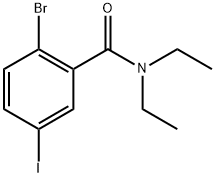 2-Bromo-N,N-diethyl-5-iodobenzamide,1871899-03-4,结构式