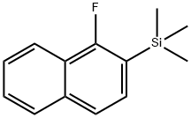 (1-fluoronaphthalen-2-yl)trimethylsilane Structure