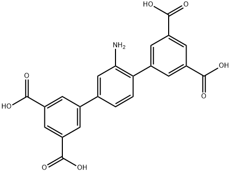 2'-氨基-[1,1':4',1''-三联苯]-3,3'',5,5''-四羧酸,1874200-71-1,结构式