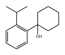 1-(2-isopropylphenyl)cyclohexanol Structure