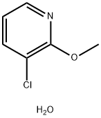 3-chloro-2-methoxypyridine hydrate Structure