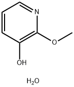 2-methoxypyridin-3-ol hydrate 结构式