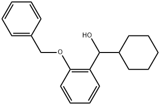 α-Cyclohexyl-2-(phenylmethoxy)benzenemethanol,1882298-12-5,结构式