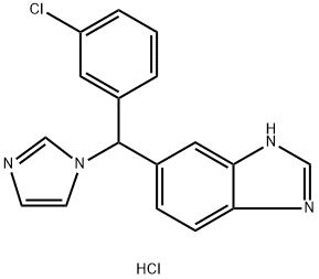 LIAROZOLE DIHYDROCHLORIDE, 1883548-96-6, 结构式