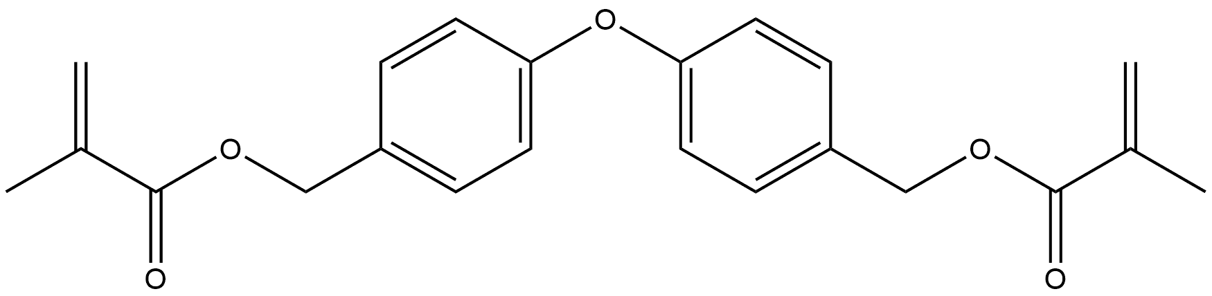 2-Propenoic acid, 2-methyl-, oxybis(4,1-phenylenemethylene) ester (9CI),18838-58-9,结构式