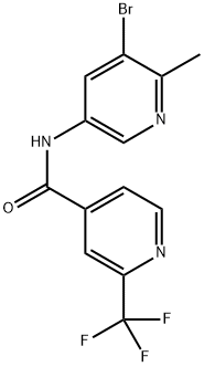 1886972-98-0 N-(5-Bromo-6-methyl-pyridin-3-yl)-2-trifluoromethyl-isonicotinamide