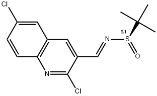 1887009-49-5 2-Propanesulfinamide, N-[(2,6-dichloro-3-quinolinyl)methylene]-2-methyl-, [N(E),S(R)]-