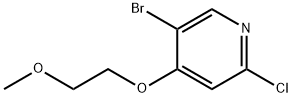 1887246-27-6 5-bromo-2-chloro-4-(2-methoxyethoxy)pyridine