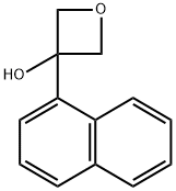 3-(naphthalen-1-yl)oxetan-3-ol Struktur