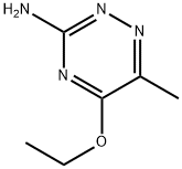 3-Amino-5-aethoxy-6- methyl-1, 2, 4-triazin Struktur