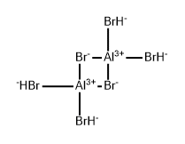 di-mu-bromidobis(dibromidoaluminium) Struktur