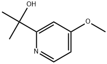 4-Methoxy-α,α-dimethyl-2-pyridinemethanol Structure