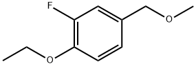 1-ethoxy-2-fluoro-4-(methoxymethyl)benzene Structure