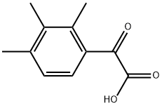 2-oxo-2-(2,3,4-trimethylphenyl)acetic acid Struktur